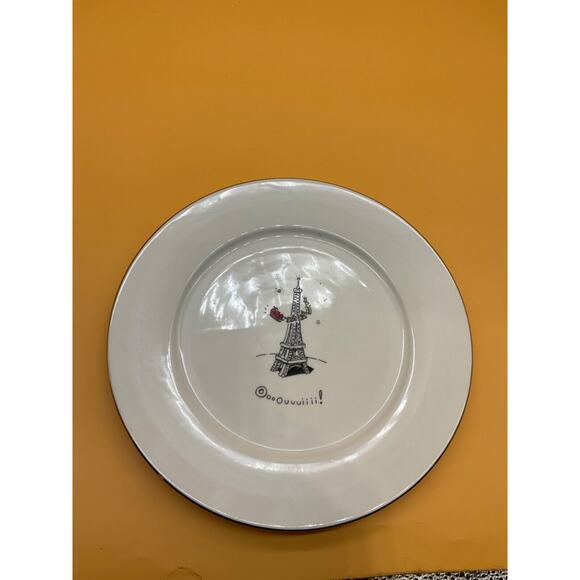 Merry Masterpieces 10.75" "Oooouuuiiii" Porcelain Plate 1999 Dayton Hudson - Picture 2 of 3